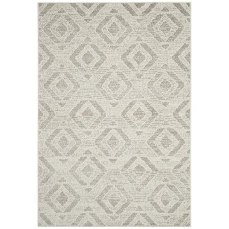 Safavieh 3 x 5 ft. Skyler 190H Power Loomed Rectangle Area Rug Ivory & Grey SKY190H-3